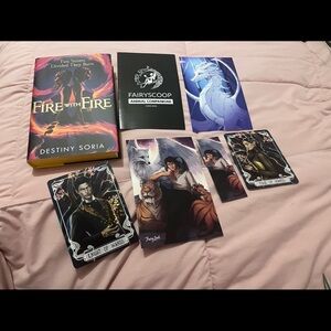 Fairyloot June 2021 animal companions Fire with fire by destiny soria